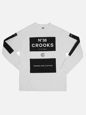 BLOCKS 38 LS TEE - WHT(1510111)